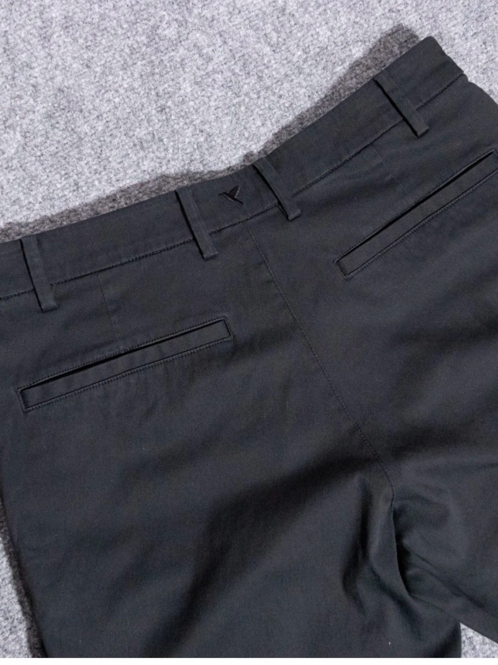 Birddogs Chino Pants Men's 34x32 Black Lined Performance Stretch Golf Preppy - Picture 3 of 6